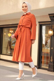 Sunuff Colored Hijab Tunic 5607TB - 3