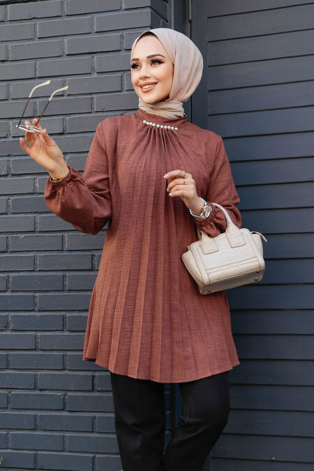 Sunuff Colored Modest Top 41391TB - NEVA STYLE