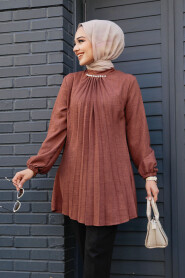 Sunuff Colored Modest Top 41391TB - 2