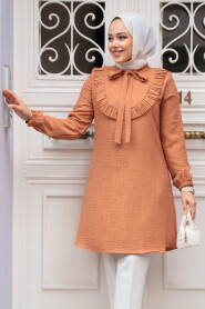 Sunuff Colored Modest Tunic 6682TB - 1