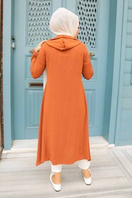 Terra Cotta Hijab Tunic 510KRMT - 2