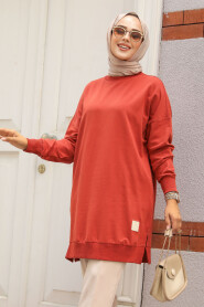 Terra Cotta Modest Tunic 30644KRMT - 2