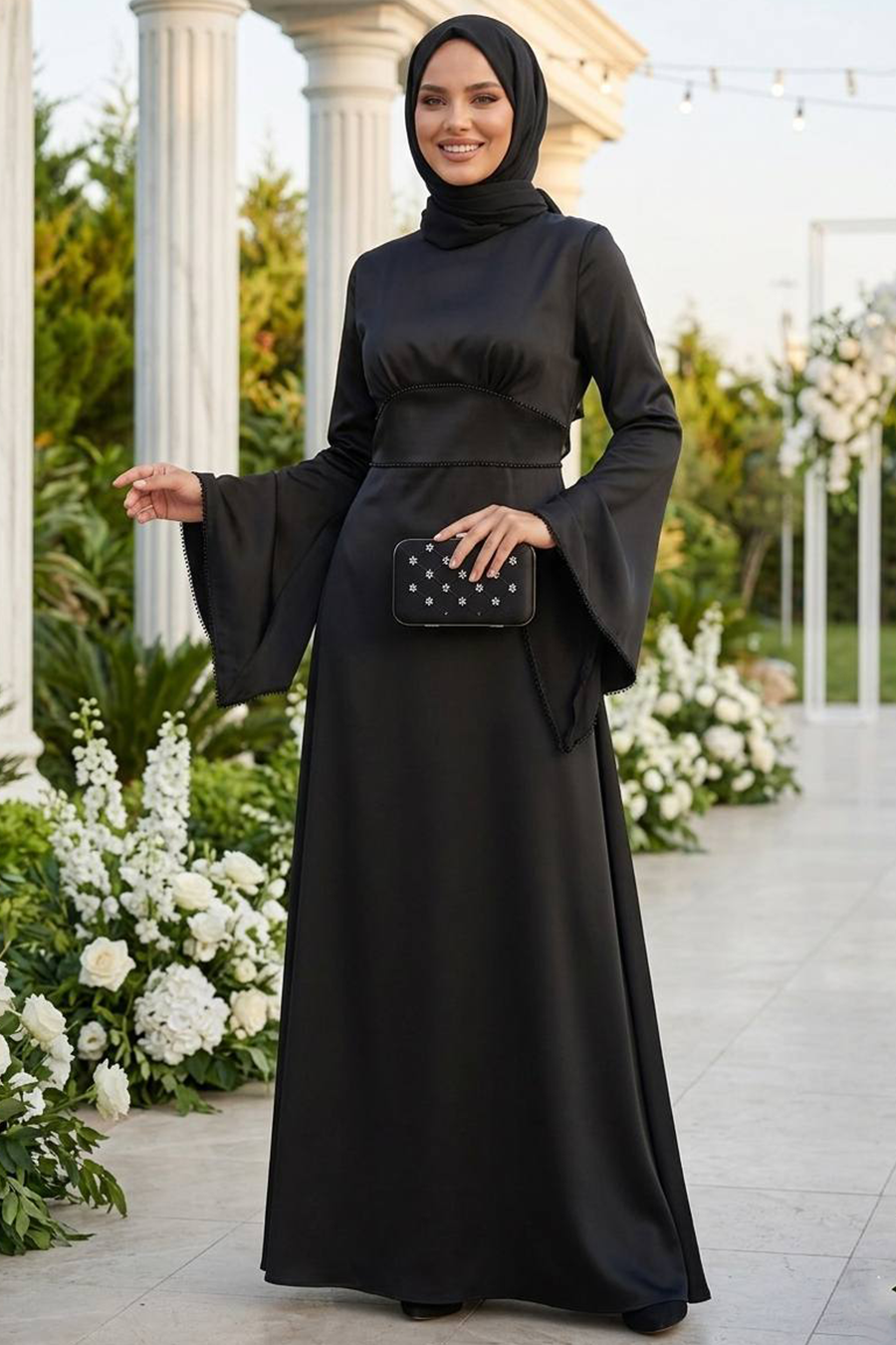 spanish style formal dresses Modest Evening Dress mommmy and me handle