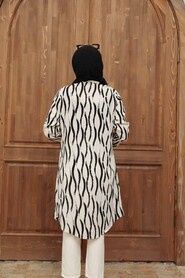 White Hijab Tunic 11563B - 3