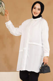 White Modest Tunic 30881B - 2