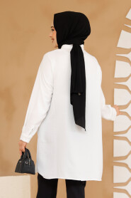 White Modest Tunic 30881B - 3