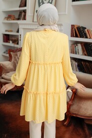 Yellow Hijab Tunic 1342SR - 2