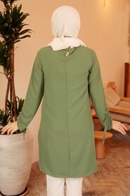Khaki Hijab Tunic 4044HK - 3