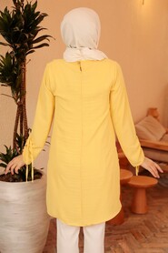 Yellow Hijab Tunic 4044SR - 3