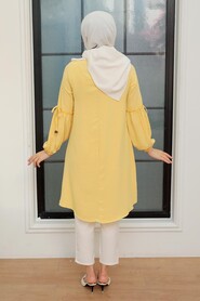 Yellow Hijab Tunic 40661SR - 2