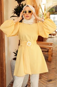Yellow Hijab Tunic 40681SR - 1