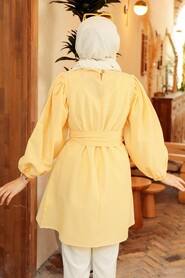 Yellow Hijab Tunic 40681SR - 3